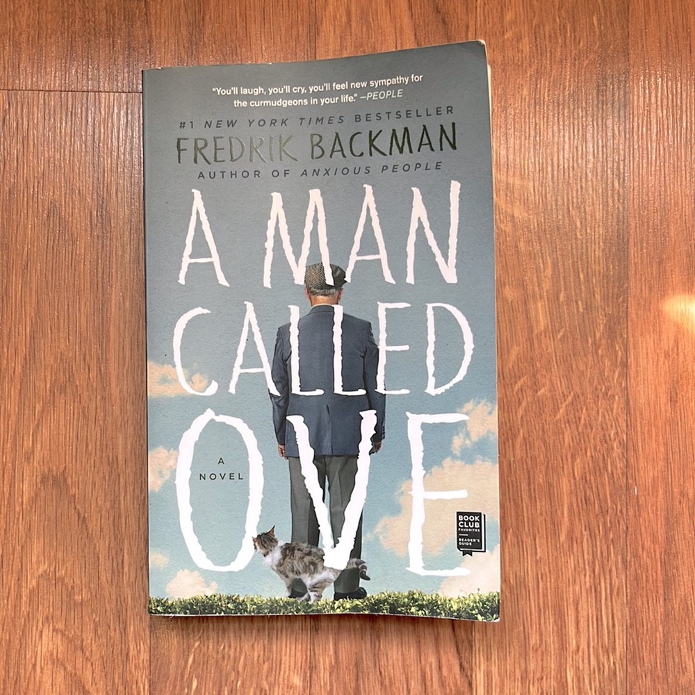 A Man Called Ove by Frederik Backman. Good condition, paper back.